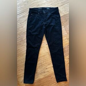 AG Adriano Goldschmied Women's Dark Corduroy Pants